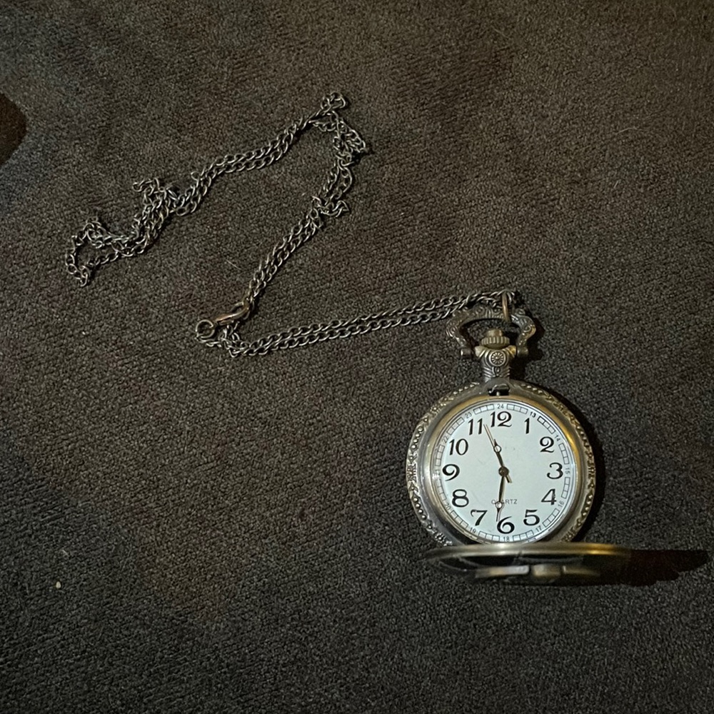 Nightmare Before Christmas pocket watch/Necklace